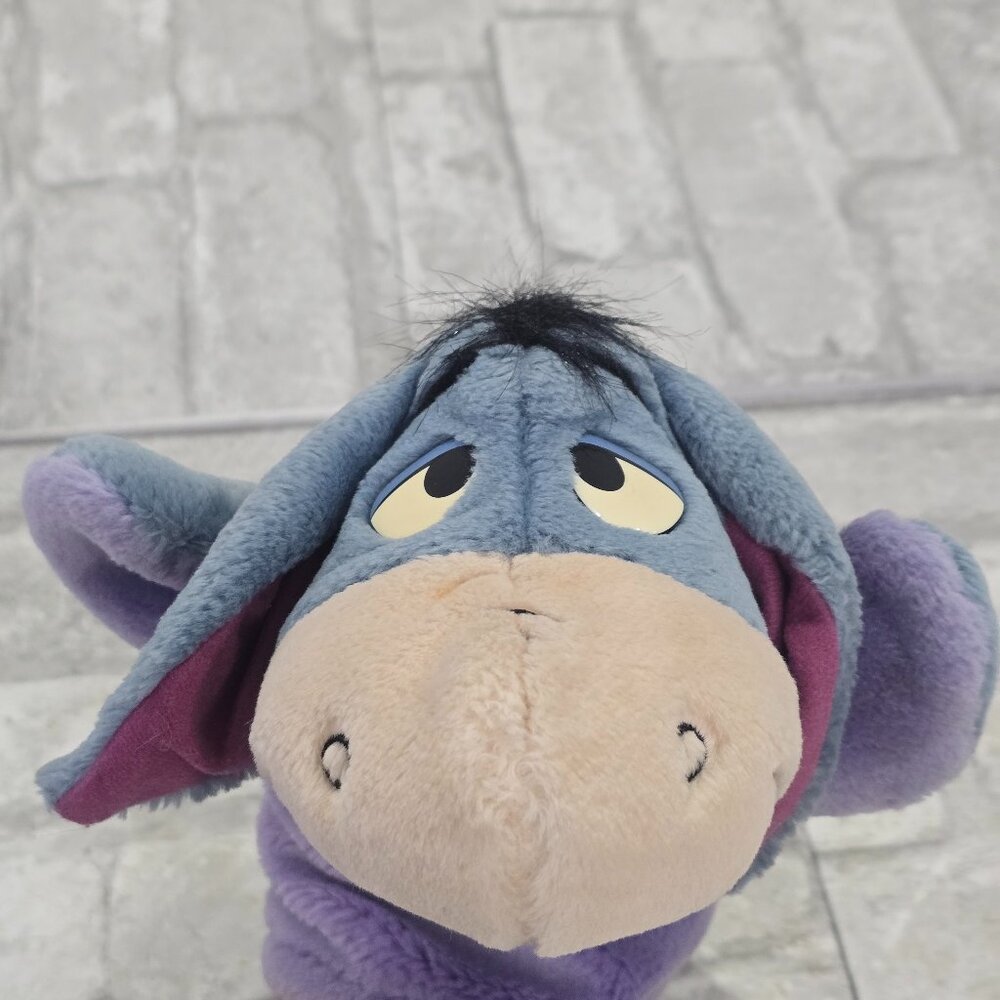 Eeyore Plush‎ Hand Puppet Winnie the Pooh Cartoon Character 11"